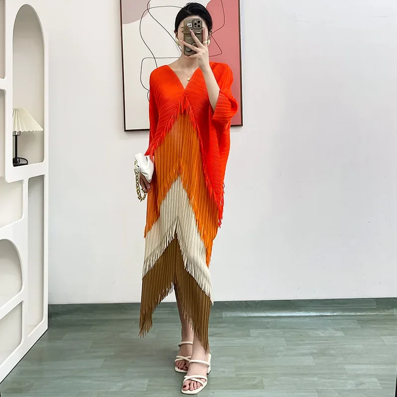 robe-orange-chic