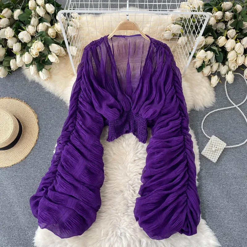 robe-fluide-violette