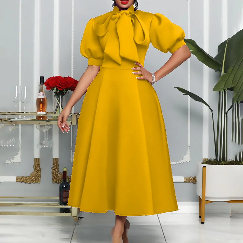 robe-jaune-elegante